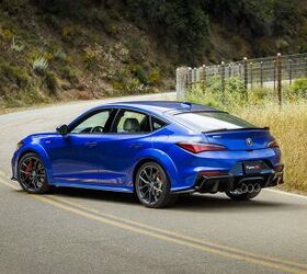 2024 Acura Integra Type S Apex Blue Pearl rear side