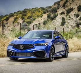 2024 Acura Integra Type S Apex Blue Pearl front parked