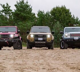 Off-Road Shootout: Toyota Land Cruiser vs Ford Bronco vs Jeep Wrangler