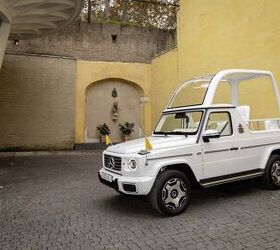 Mercedes Delivers All-Electric G 580 EQ Popemobile