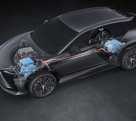 lexus gives the 2026 rz a fake gearbox and yoke steering