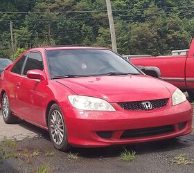 2005 Honda Civic EX 5spd Rallye Red For Sale