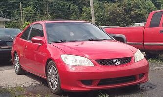 2005 Honda Civic EX 5spd Rallye Red For Sale