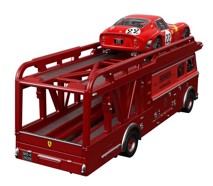 Renntransporter FIAT 642 „Ferrari 1956 1:43 Old Cars (Neu (gemäss Renntransporter FIAT 642 „Ferrari 1956 1:43 Old Cars (Neu (gemäss
