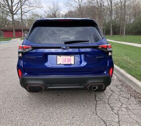 2025 subaru forester sport three quick takes