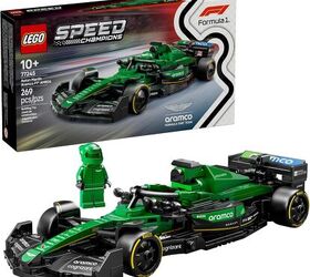 all the lego f1 cars are now on sale, Aston Martin Aramco F1 AMR24