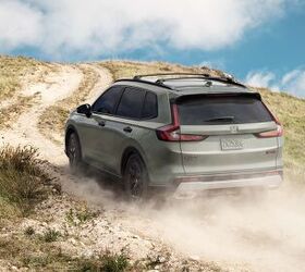 2026 honda cr v trailsport hybrid does its best subaru imitation