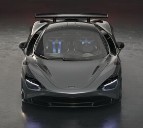 mclaren celebrates le mans winning f1 with 750s le mans