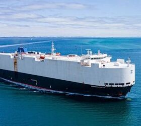 Oh Good, Another Ship Transporting Electric Cars Has Caught On Fire