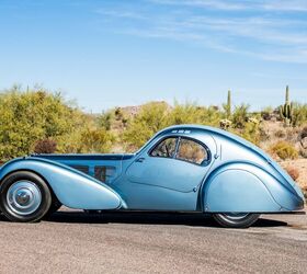 the 10 most beautiful cars that have ever existed, 9 Bugatti Type 57SC Atlantic