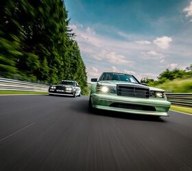90s nostalgia hwas mercedes 190e evo will race the nrburgring 24