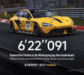 Xiaomi S7 Ultra Prototype Smashes Four-Door Nürburgring Record