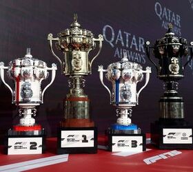 the latest f1 trophies were made entirely from lego