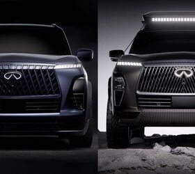 Infiniti QX80 Track and Terrain Spec Show Off Big Power, Big Adventure