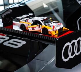 audi gets the hot wheels brick shop treatment