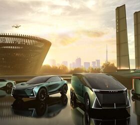 The Lexus LS Family is a 6-Wheel Van, Coupe SUV, and Single-Person Pod
