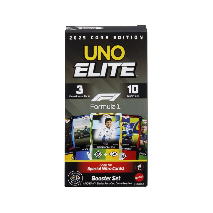 GALLERY: UNO Elite Formula 1 Core Edition Starter Pack and Booster Set | AutoGuide.com GALLERY: UNO Elite Formula 1 Core Edition Starter Pack and Booster Set | AutoGuide.com