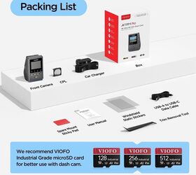 viofo a119m pro dashcam review quality of frills