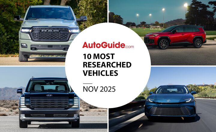 10 Most Researched Vehicles in November | AutoGuide.com
