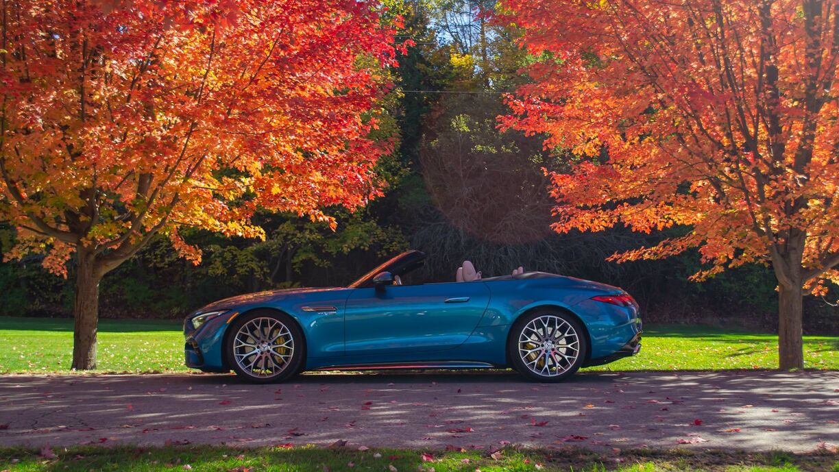 Sl55 22 2025 Mercedes-AMG SL 55: Three Quick Takes | AutoGuide.com