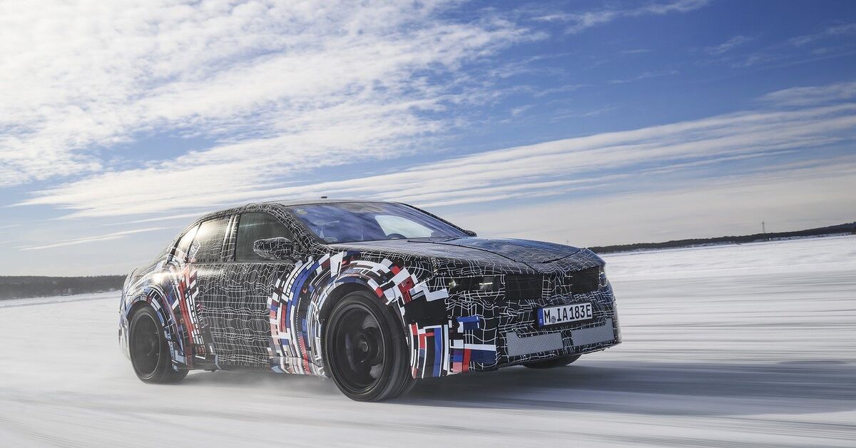 Die BMW M Neue Klasse gibt einen Ausblick auf den elektrisch betriebenen ...