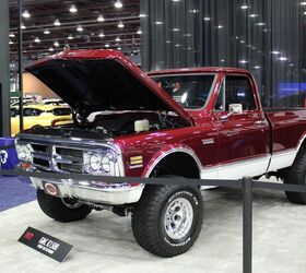 top 10 best trucks of the 2026 detroit auto show, 1972 GMC K1500 Restomod