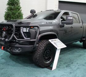 top 10 best trucks of the 2026 detroit auto show, AEV GM Defence Chevrolet Silverado HD ZR2 Bison