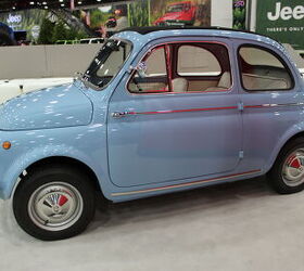 top 10 old cars of the 2026 detroit auto show, 1962 Fiat 500