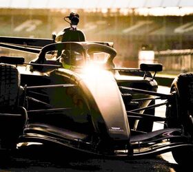 cadillac s f1 car just hit the track for the first time