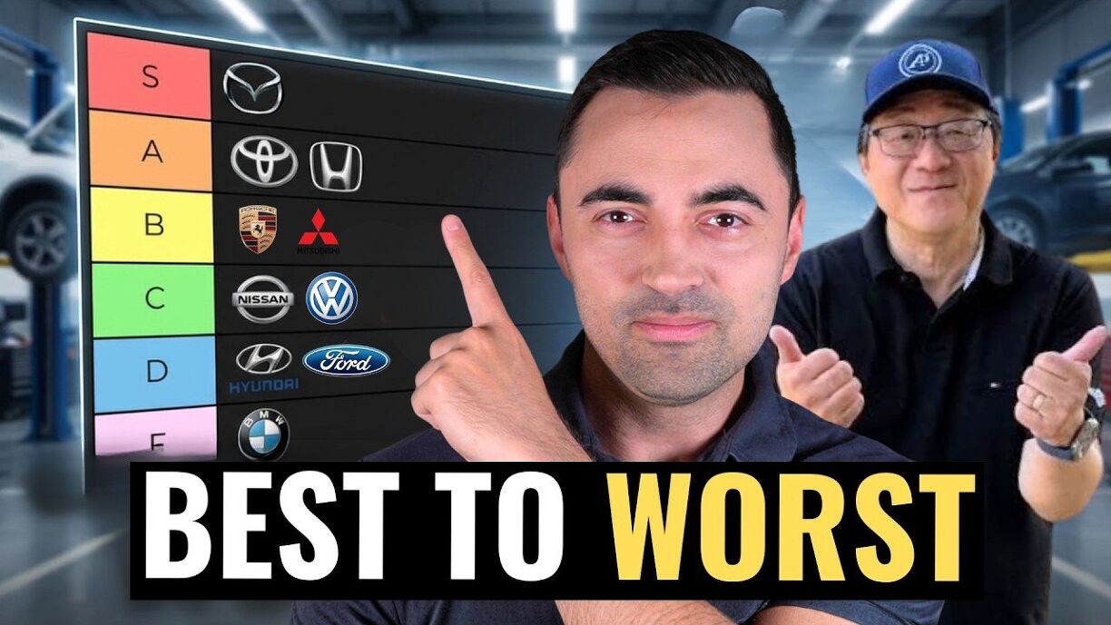 Engineer Ranks Every Car Brand From Best To Worst For Reliability ...