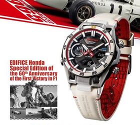 Honda Celebrates 60 Years Since First F1 Win with Casio