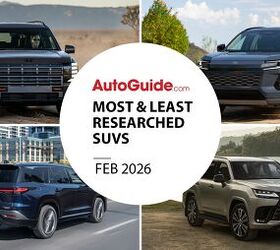 Most and Least Researched SUVs: February 2026