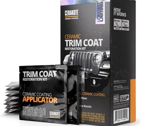 the products autoguide readers are buying this spring, CERAKOTE Ceramic Trim Coat Kit Quick Plastic Trim Restorer