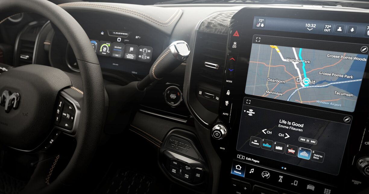 Ram Instrument Police Button 65,000 Ram Owners Might Have Failing Instrument Panels | AutoGuide.com