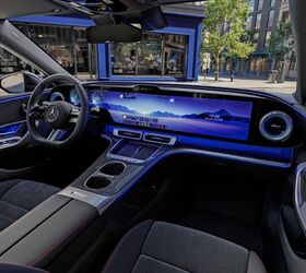 Mercedes-Benz Teases Electric C-Class and Its Enormous Screen