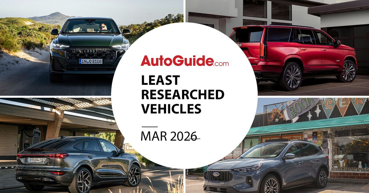 These Are The Vehicles People Don't Care About: March 2026
