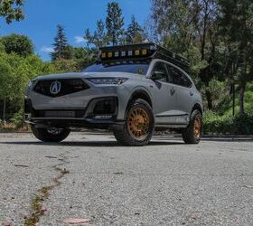 acuras mdx type s gets the overland treatment in wild sema build