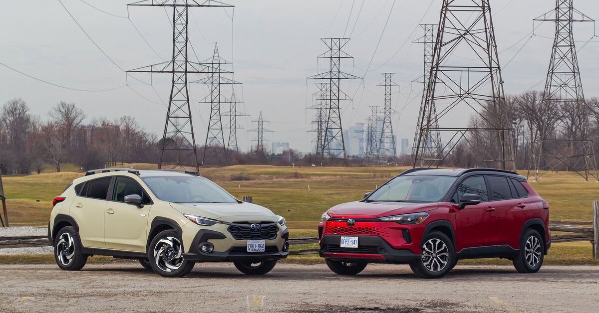 Subaru Crosstrek Hybrid vs Toyota Corolla Cross Hybrid Comparison