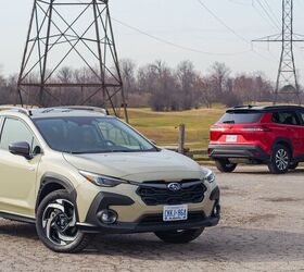 subaru crosstrek hybrid vs toyota corolla cross hybrid comparison, Image Kyle Patrick
