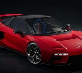 Der von Pininfarina neu aufgelegte NSX präsentiert sich kurz vor der ...