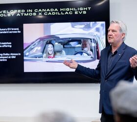Cadillac Optiq Chief Engineer John Cockburn explaining why the GM Technical Center in Canada was chosen to lead the Dolby Atmos integration and just how physiological the experience is.