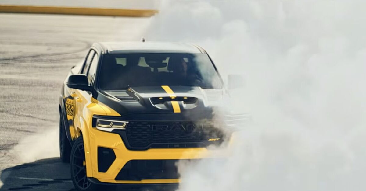 Ein neuer Ram SRT Muscle Truck wird morgen Nachmittag vorgestellt.