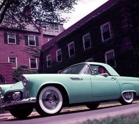 5 american sports cars that aren t corvettes, 4 1955 1957 Ford Thunderbird