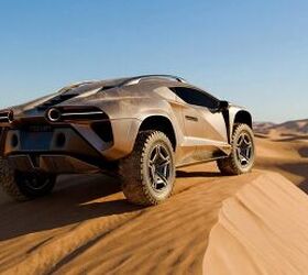 lamborghini sterrato not enough the rezvani dune takes it to 11