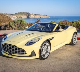 aston martin heritage edition collection all the details, DB12 Volante Pale Primrose