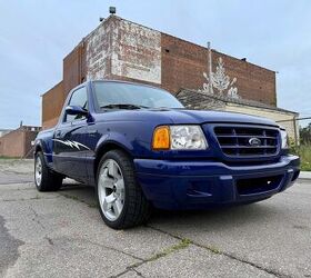 the v8 powered ranger ford built just for fun