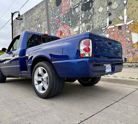 the v8 powered ranger ford built just for fun