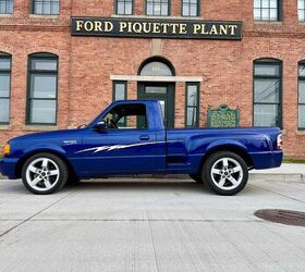 the v8 powered ranger ford built just for fun