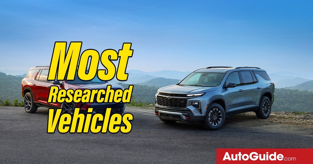 Top 10 Vehicles Researched In July 2026