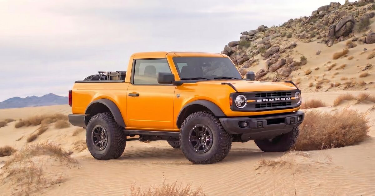 Ford Plans Bronco Pickup So You Don't Have To Buy A Jeep
